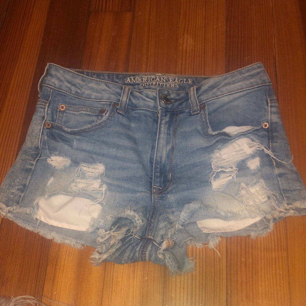 American eagle jean shorts